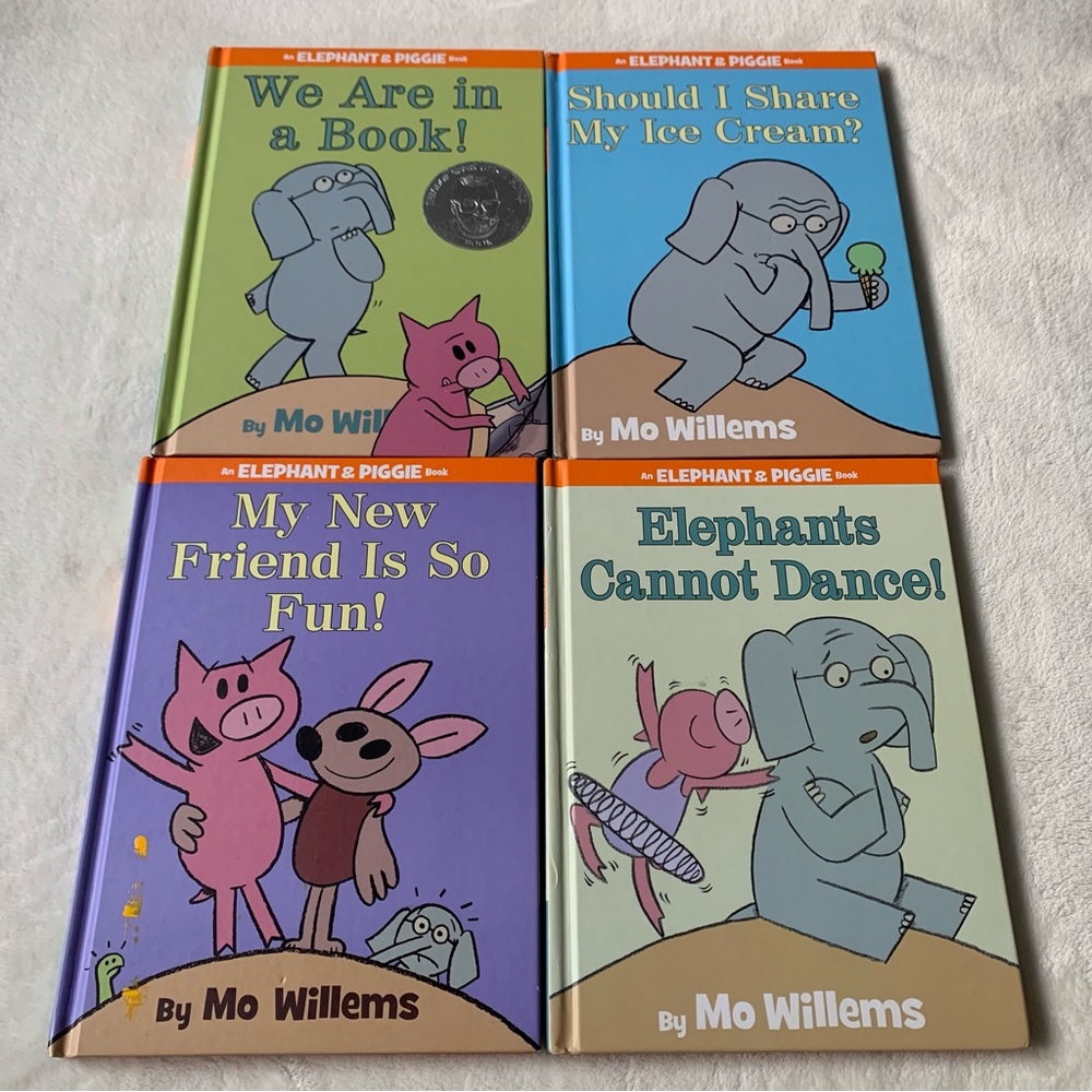 Mo Willems Elephant & Piggie Hardcover Book Bundle